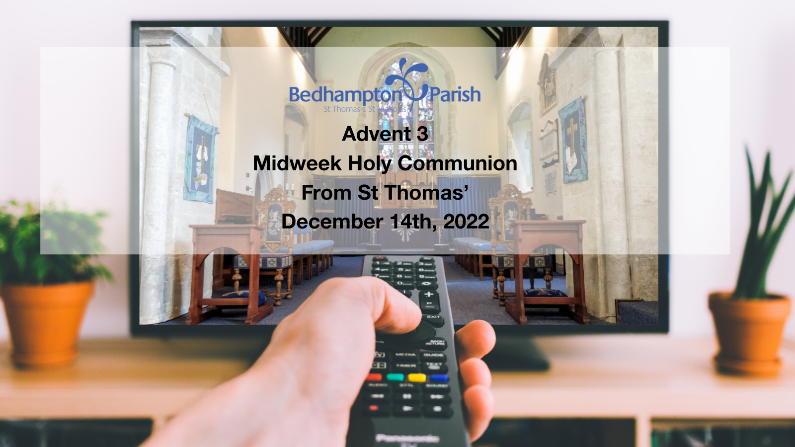Midweek Holy Communion December 14th, 2022 – Advent 3