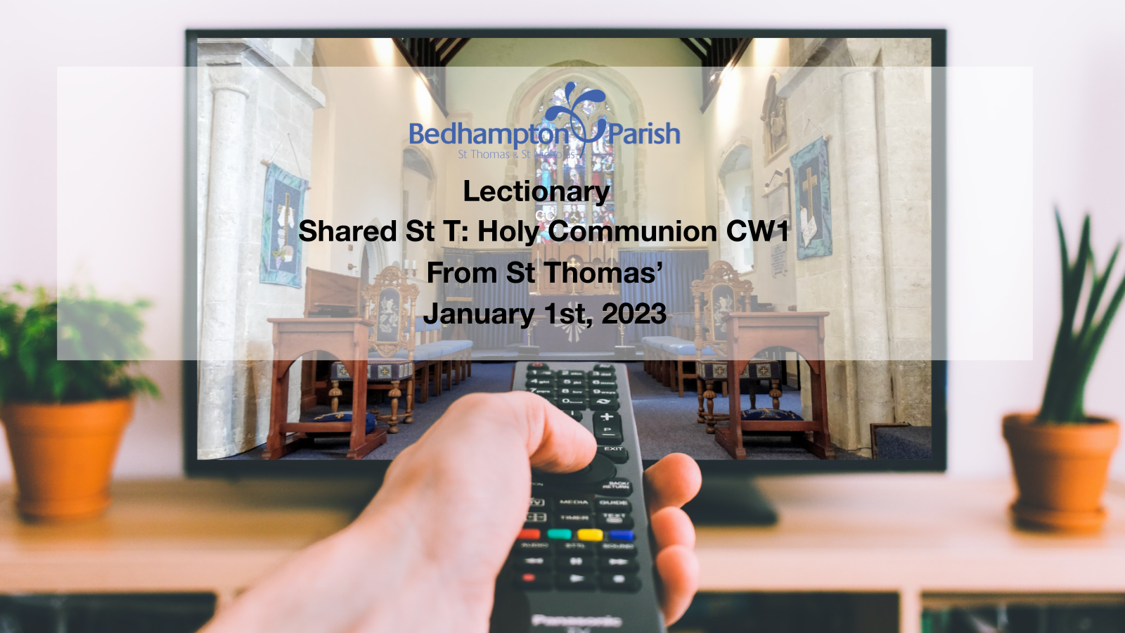Holy Communion – January 1st, 2023 – Abide In Me