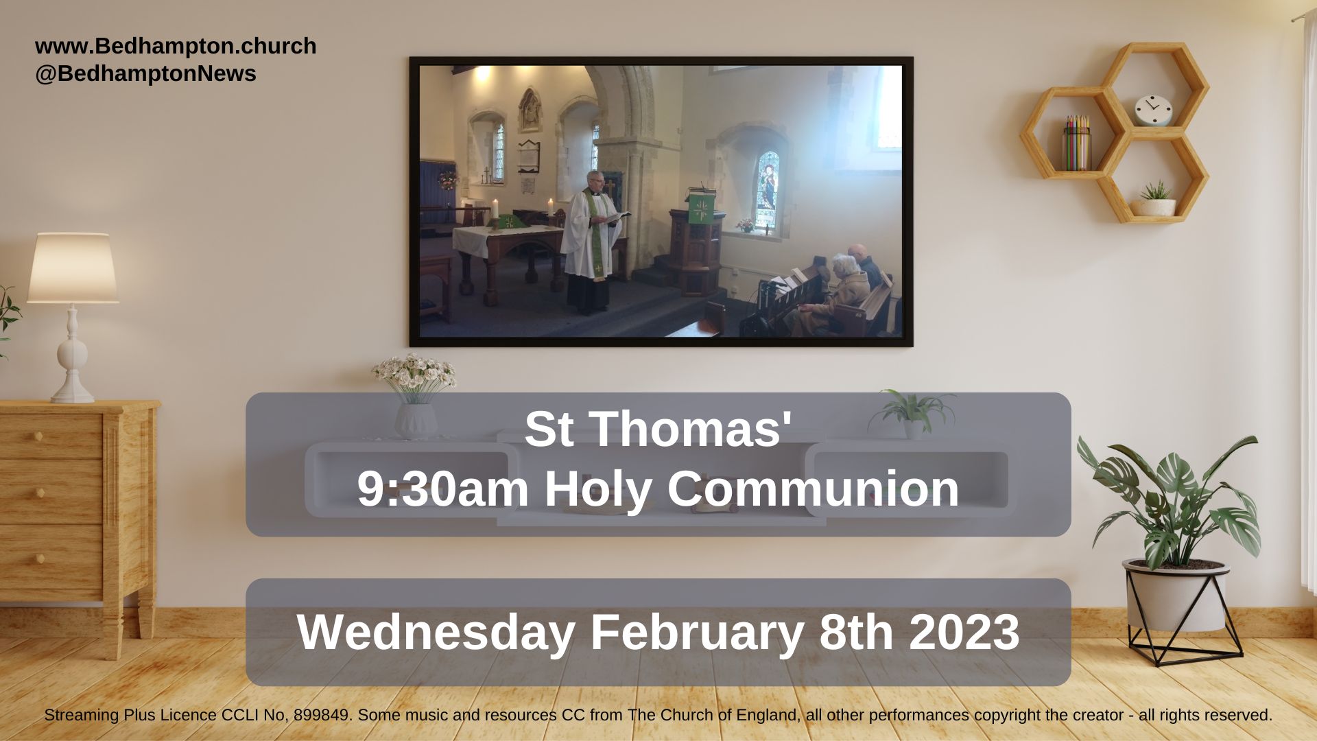 Midweek Holy Communion February 8th, 2023 – A Light At The Tip