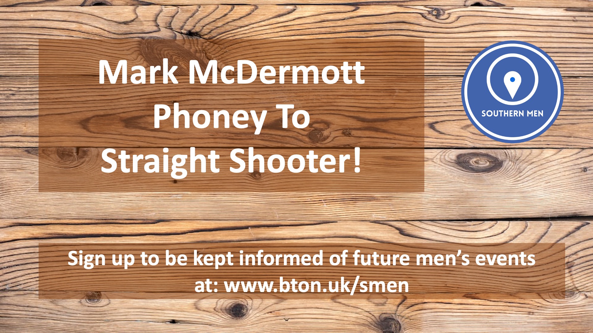 Mark McDermott – Phoney To Straight Shooter!