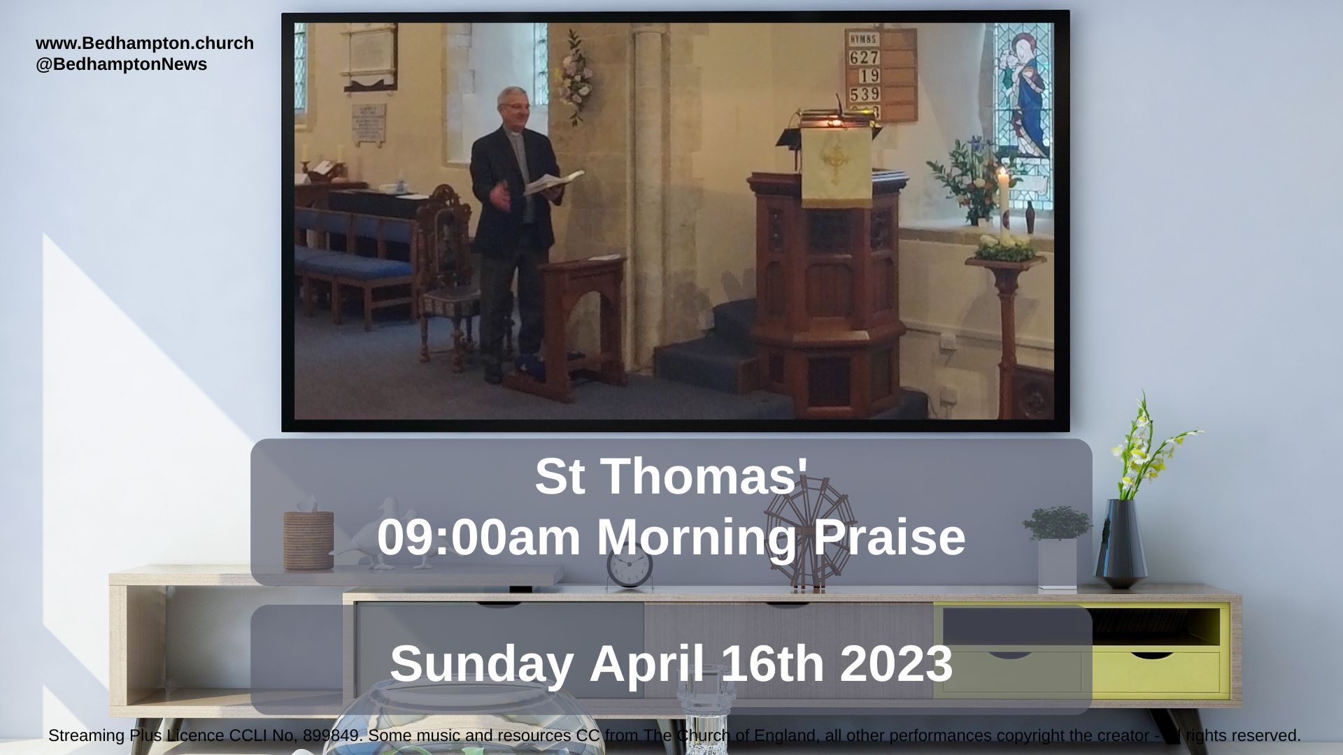 Morning Praise April 16th, 2023 – Matthew 21.12-22