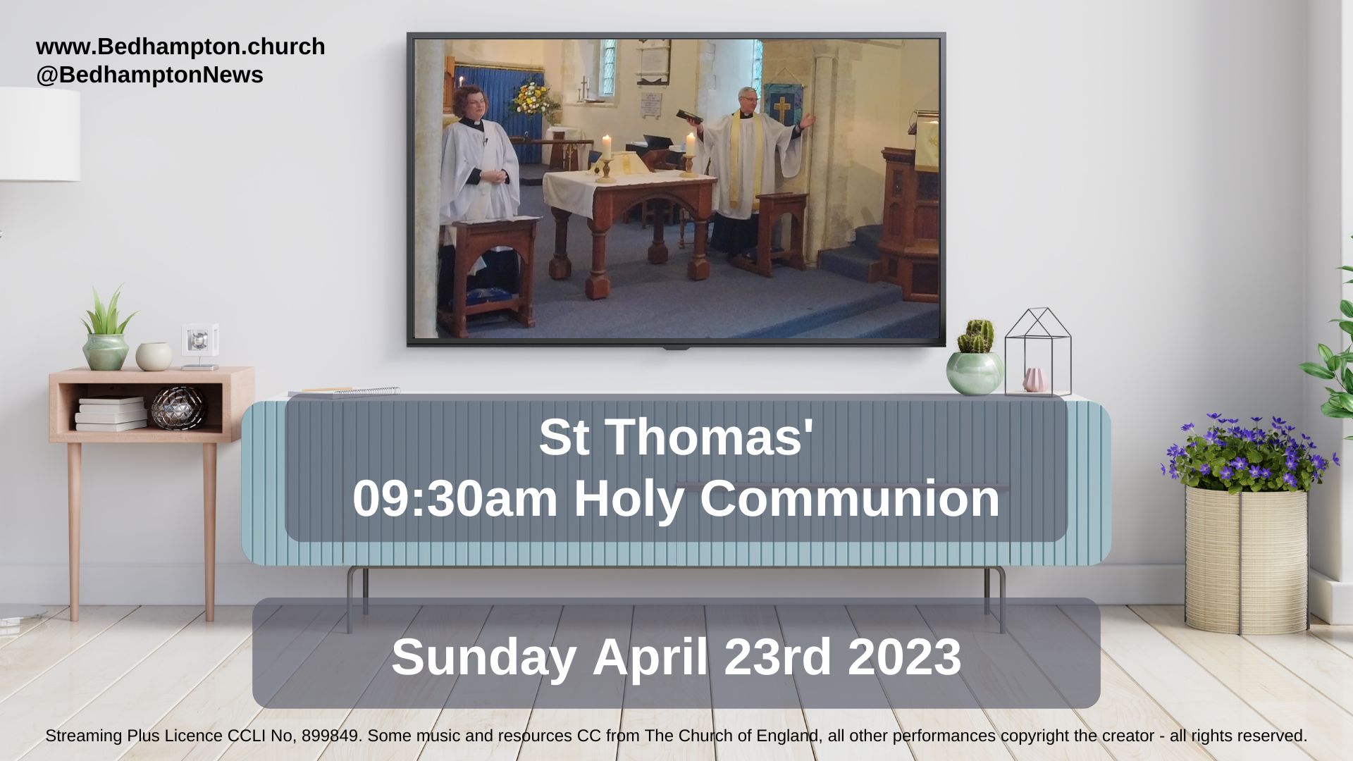 Holy Communion CW1 April 23rd, 2023 – Matthew’s Gospel