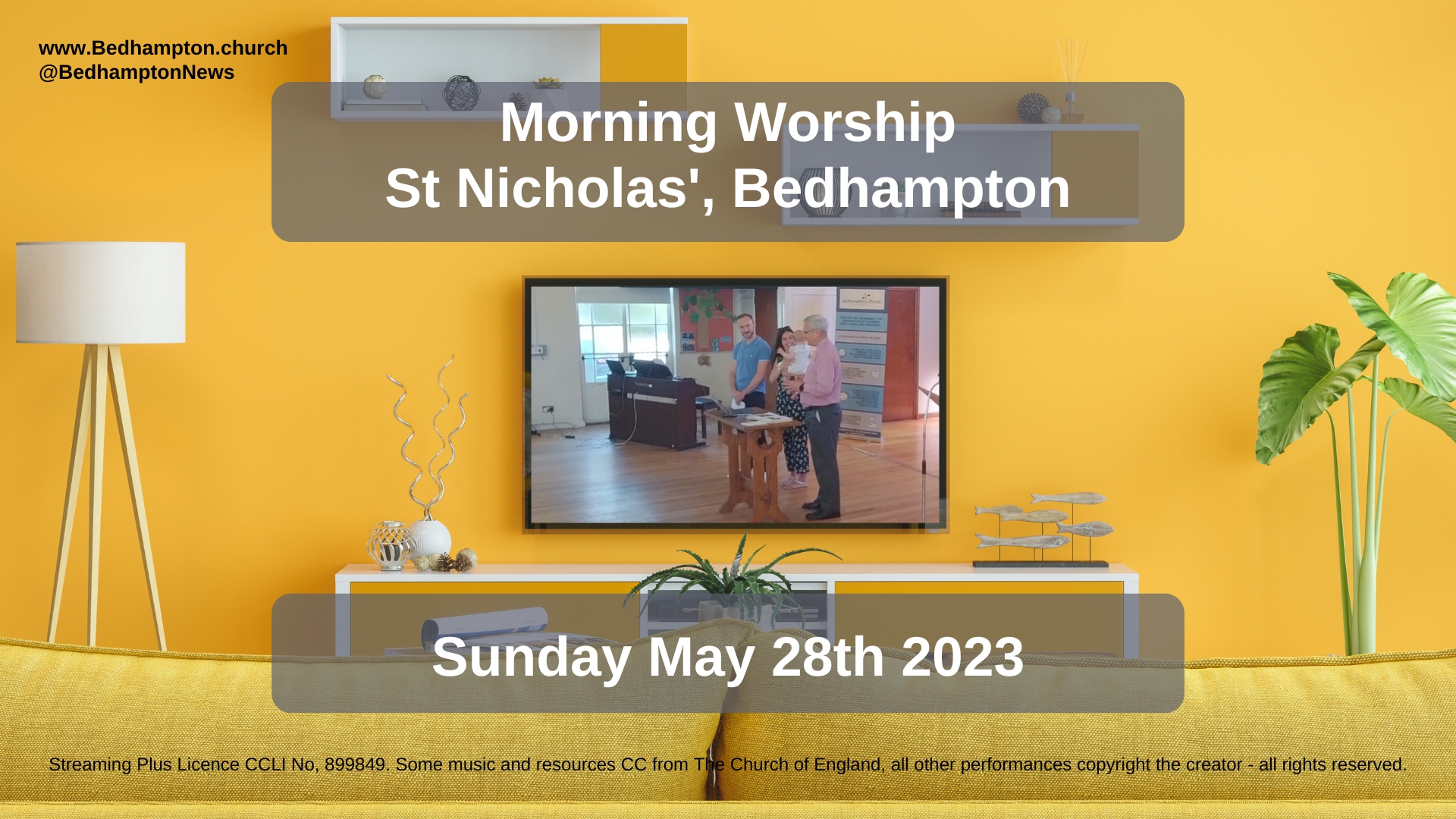 Morning Worship May 28th, 2023 – Pentecost