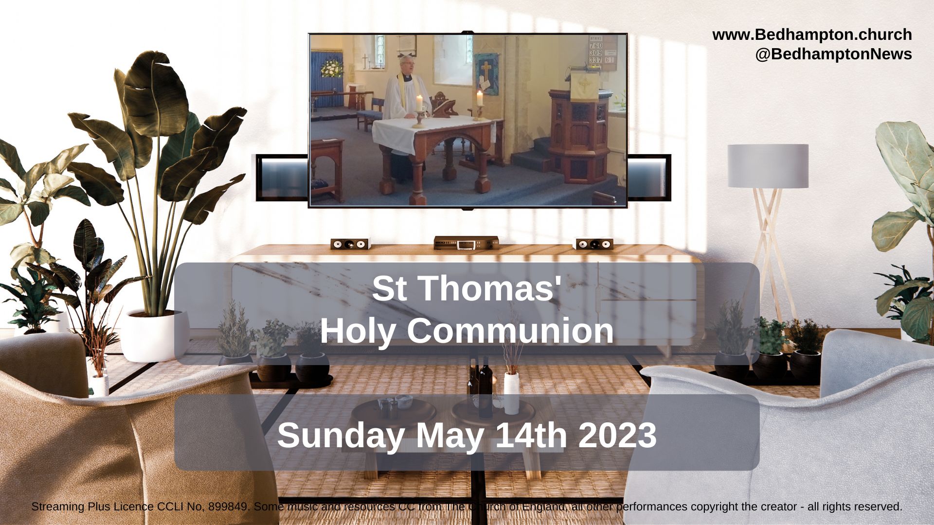 Holy Communion CW1 May 14th, 2023 – Matthew’s Gospel 21.33-46
