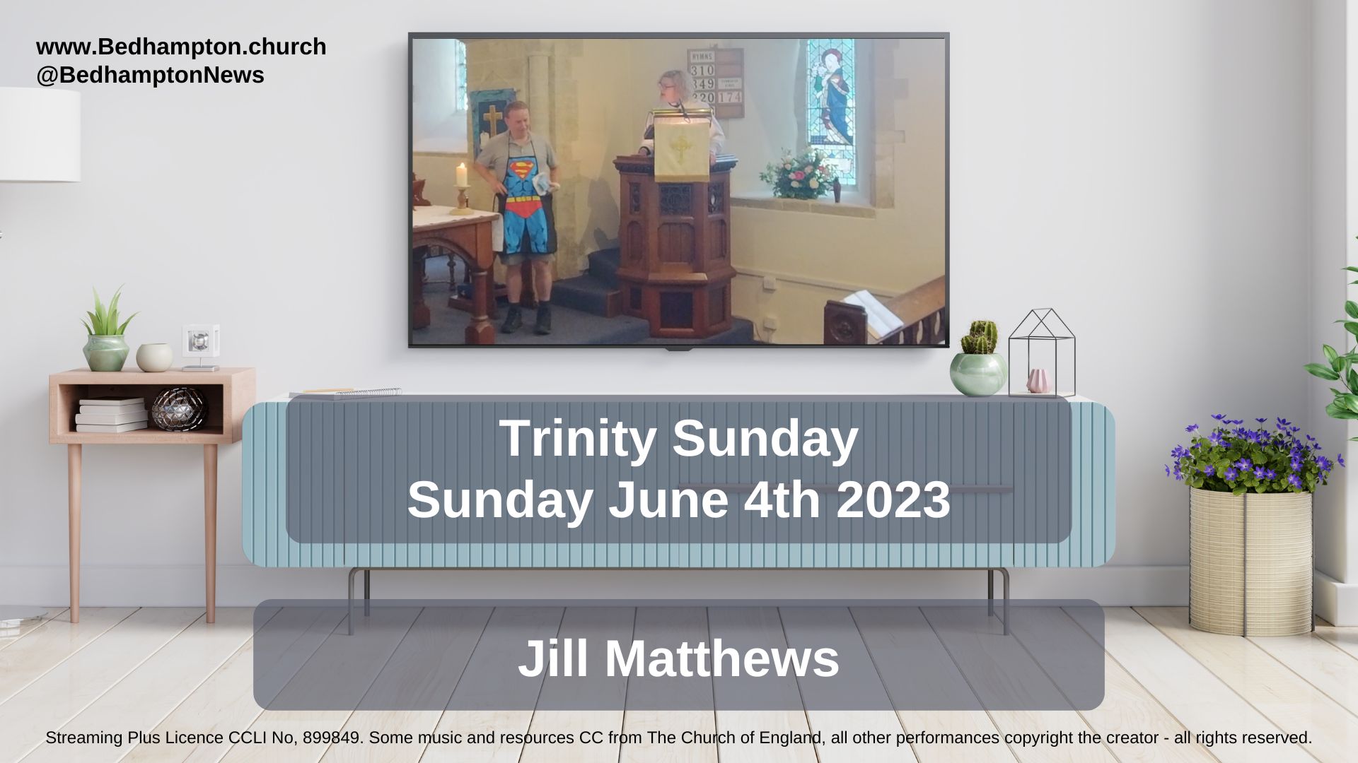 Sermon June 4th, 2023 – The Trinity