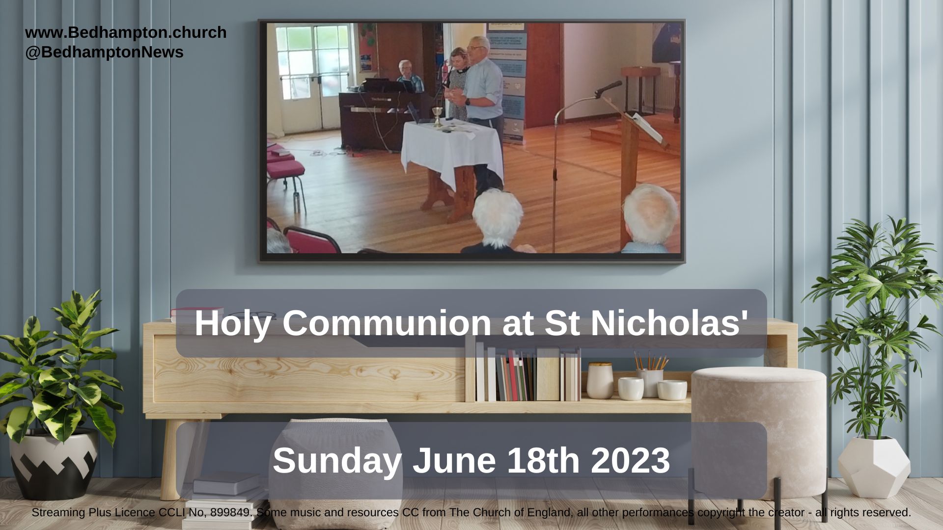 Holy Communion June 18th, 2023 – Matthew’s Gospel