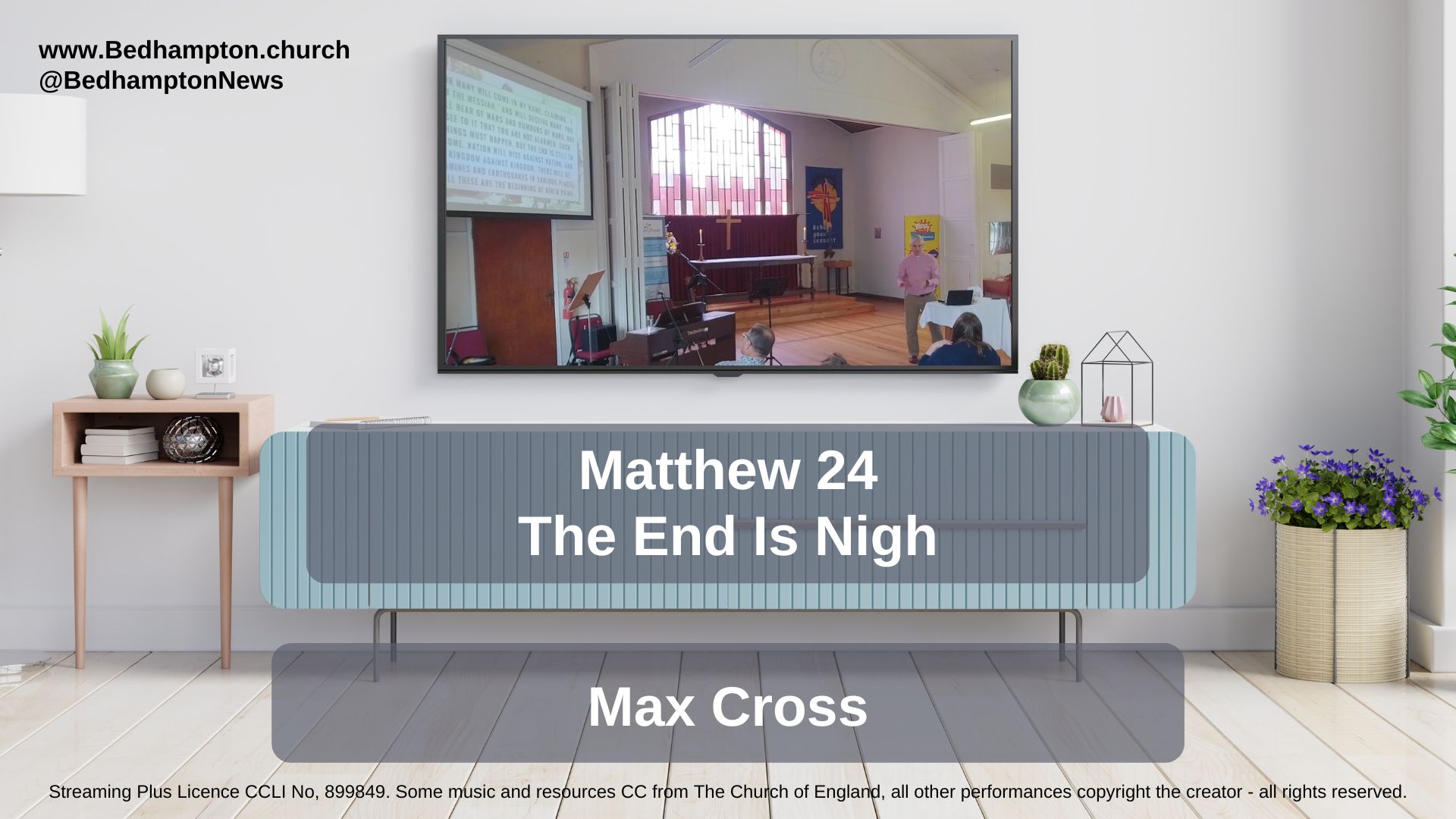 Sermon July 16th, 2023 – Matthew’s Gospel: The End As We Know It!