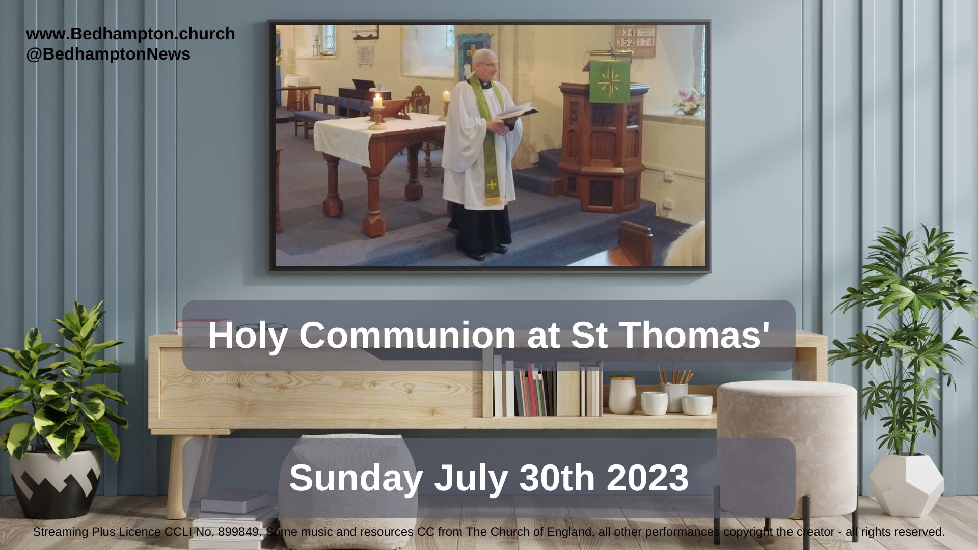 Holy Communion CW2 July 30th, 2023 – Matthew’s Gospel: Ready?