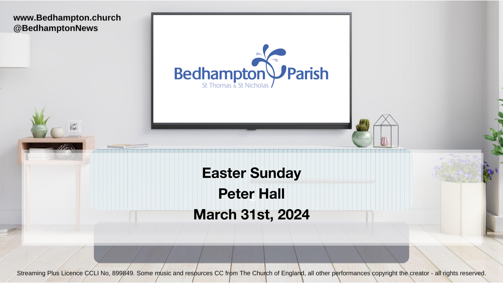Sermon March 31st, 2024 – Easter Sunday