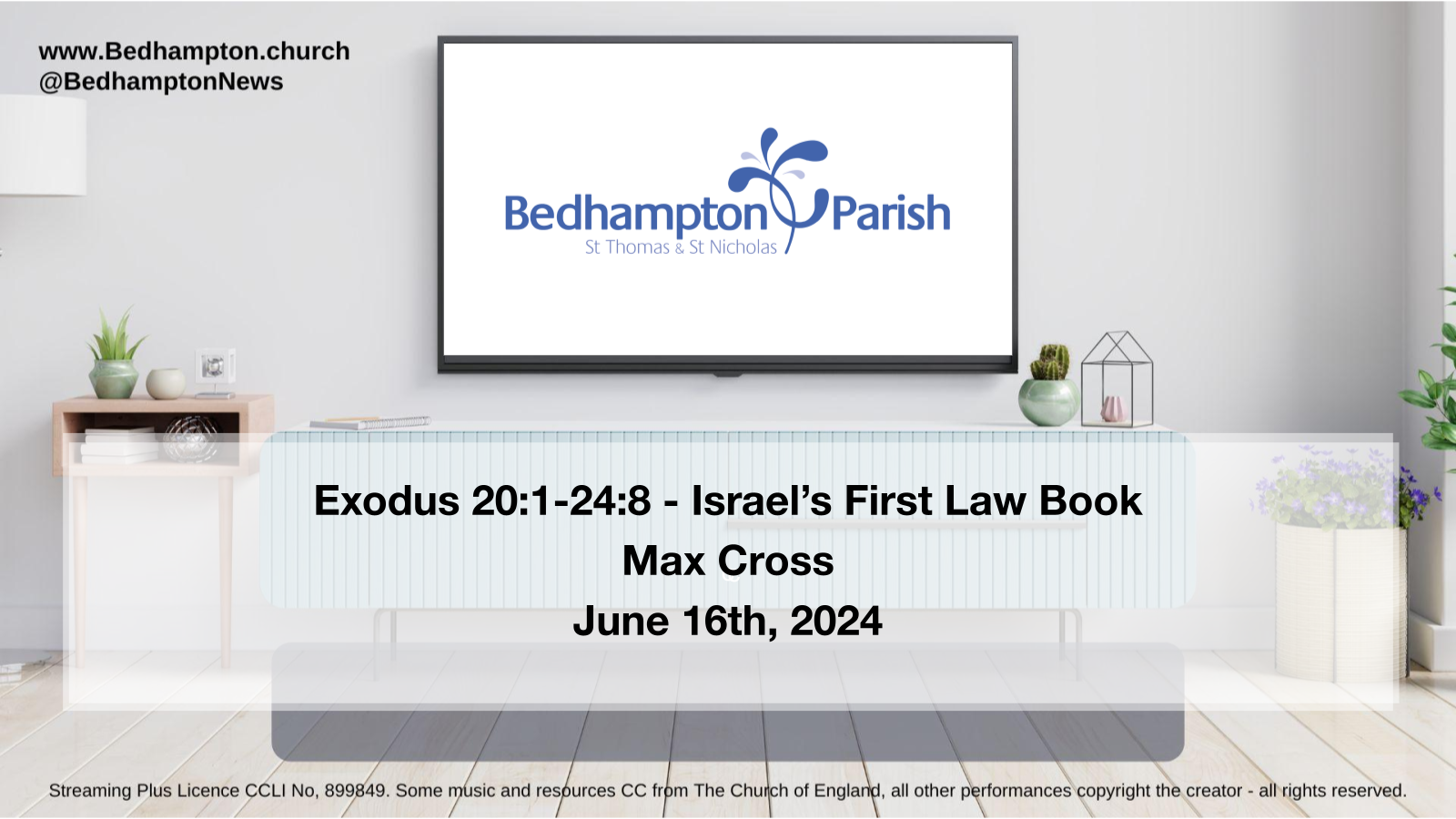 Exodus 20:1-24:8 – Israel’s First Law Book