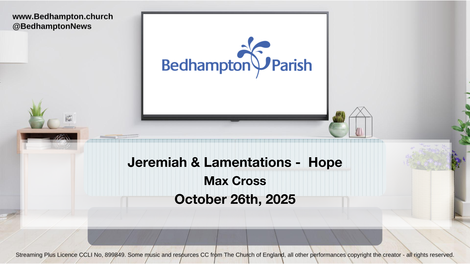 Jeremiah & Lamentations – Hope