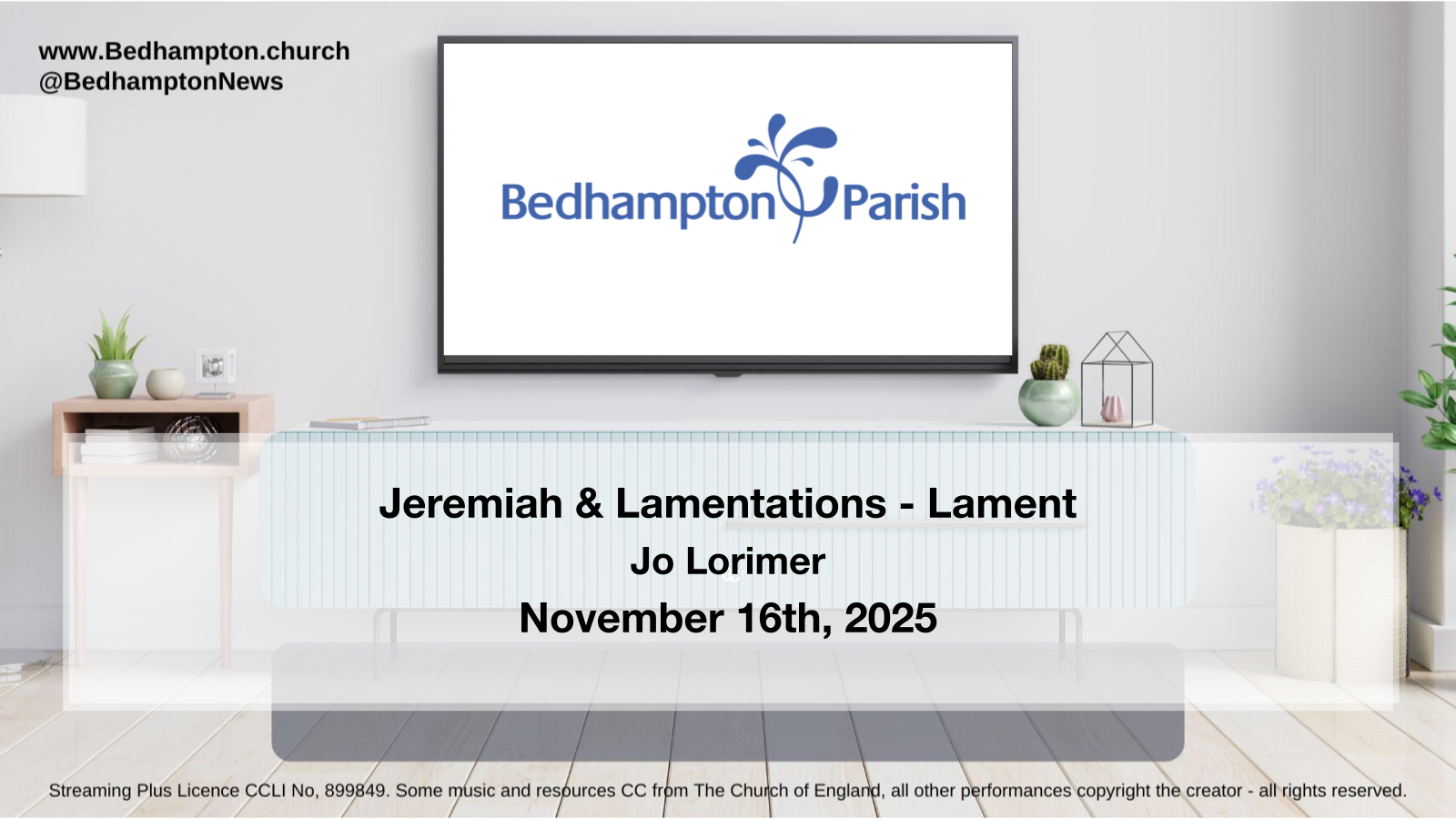 Jeremiah & Lamentations – Lament