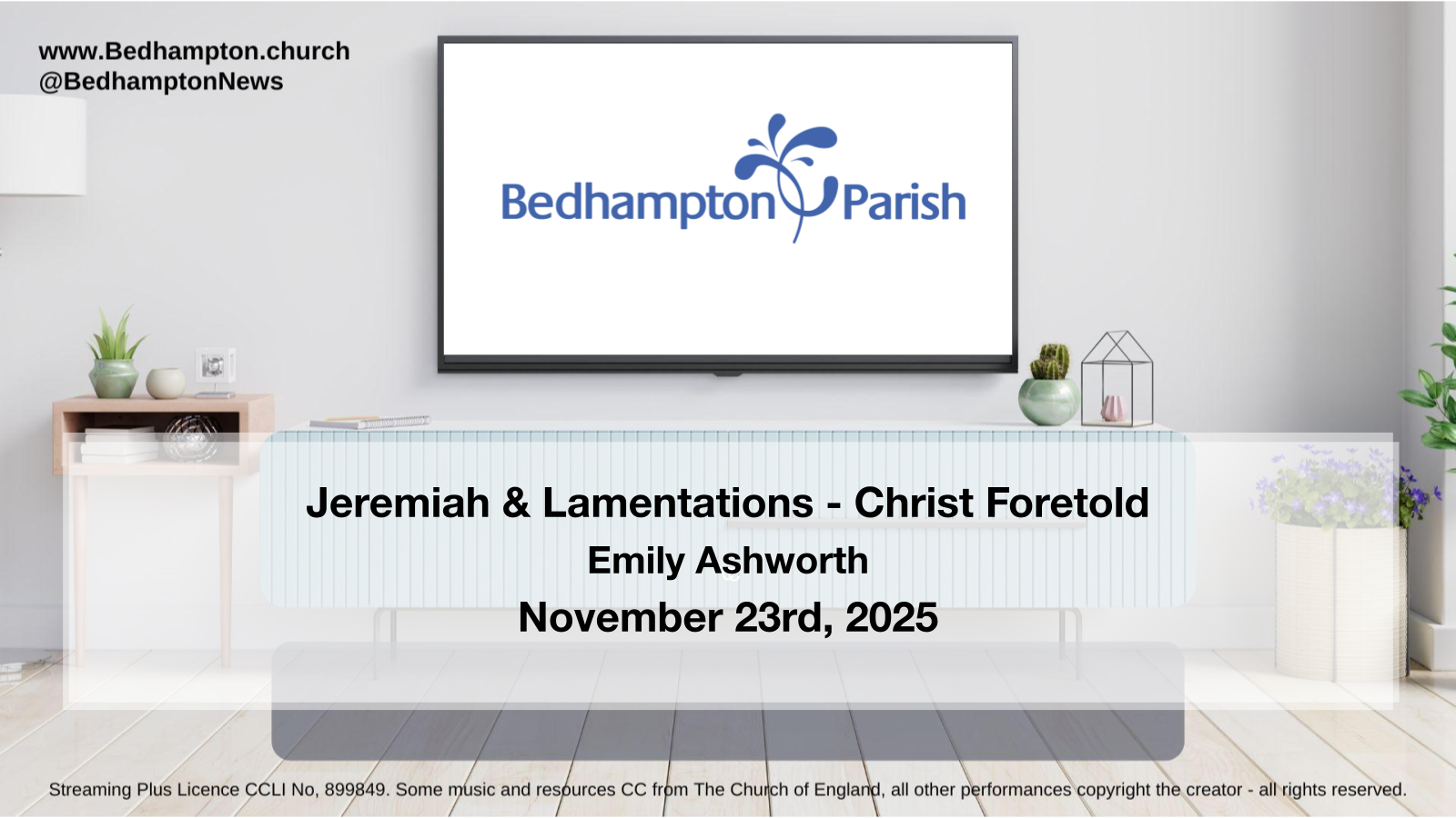 Jeremiah & Lamentations – Christ Foretold