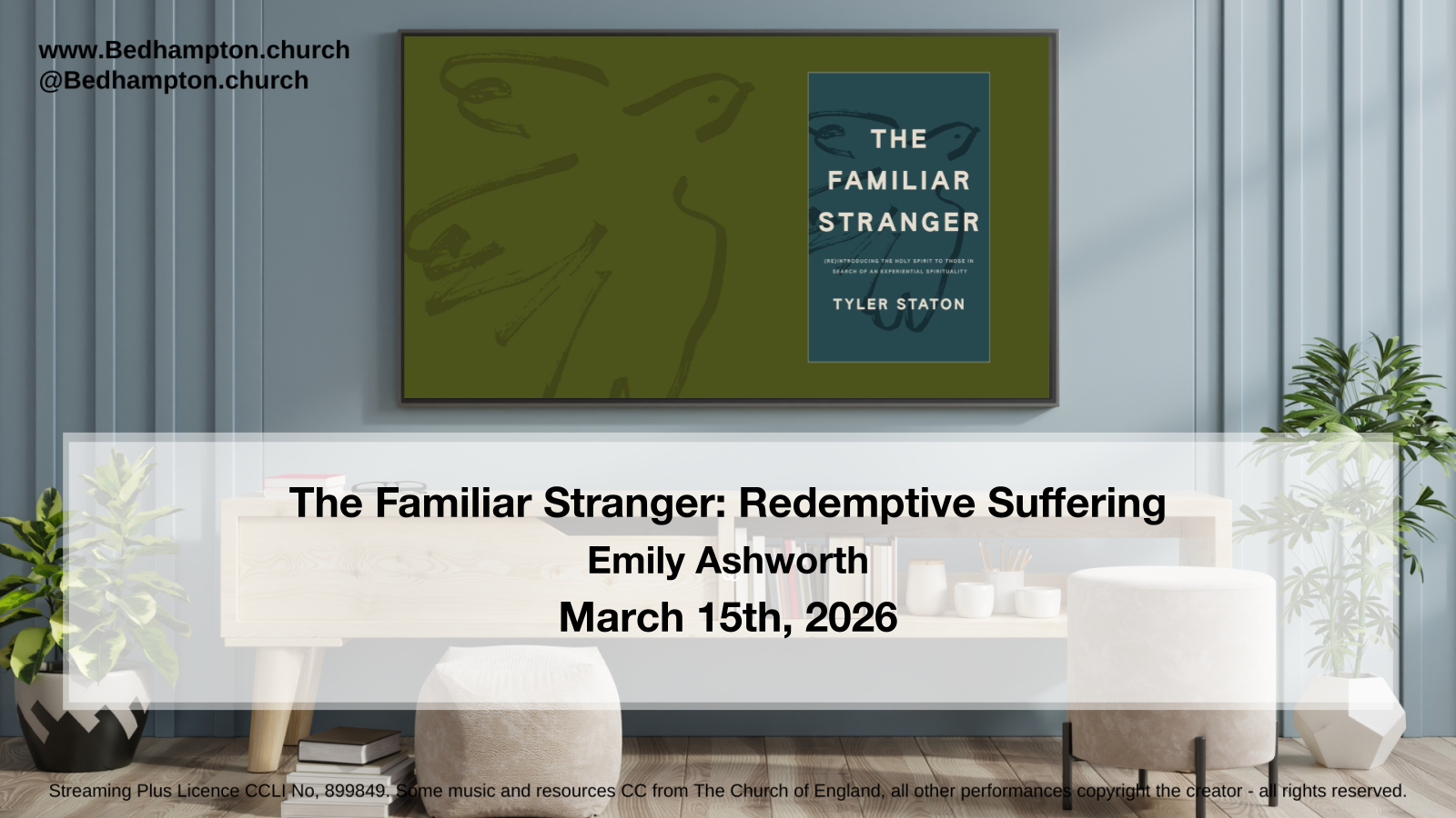 The Familiar Stranger: Redemptive Suffering